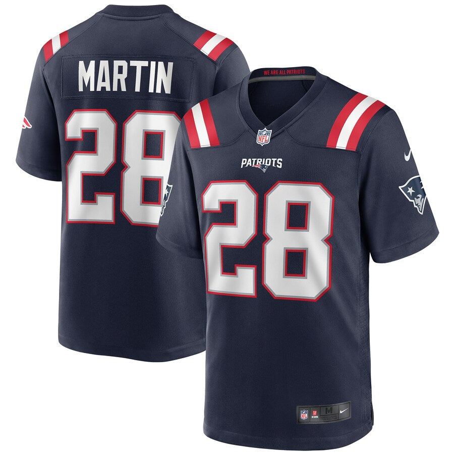 New England Patriots Curtis Martin NFL jersey front view