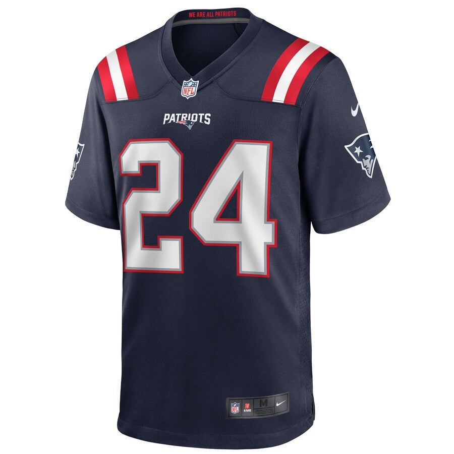 New England Patriots Stephon Gilmore NFL jersey front view