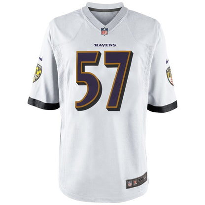 Baltimore Ravens S Cj Mosley NFL jersey front view