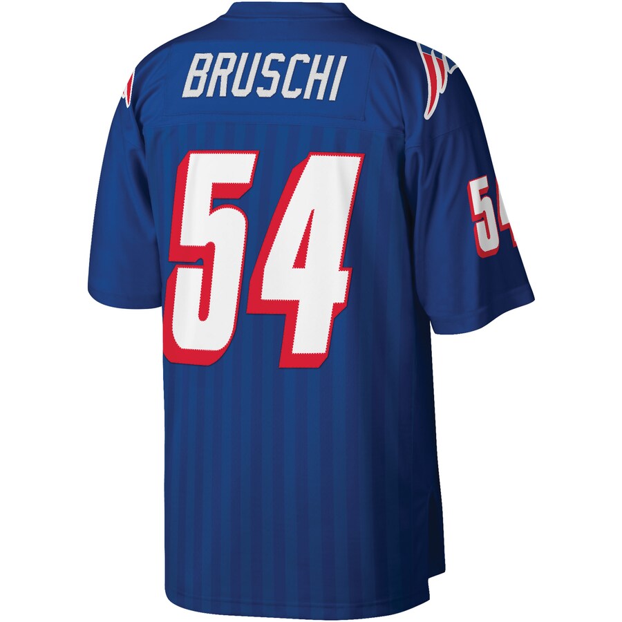 New England Patriots Tedy Bruschi Legacy NFL jersey front view
