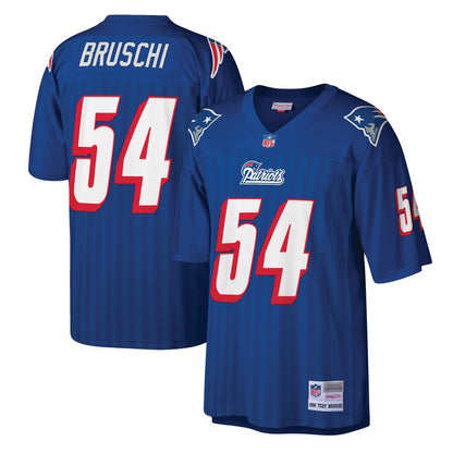 New England Patriots Tedy Bruschi Legacy NFL jersey front view