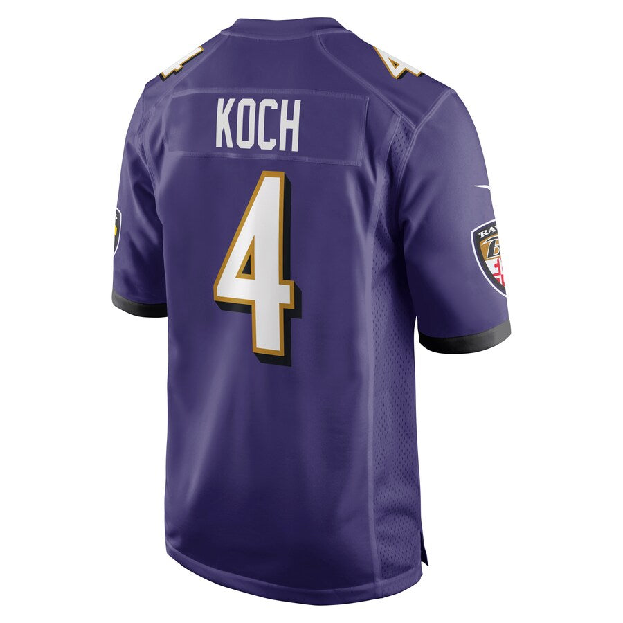 Baltimore Ravens Sam Koch NFL jersey front view