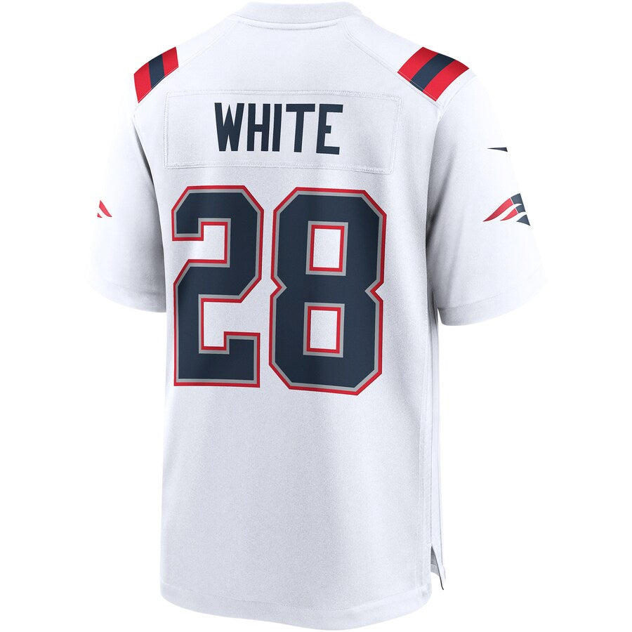 New England Patriots James NFL jersey front view