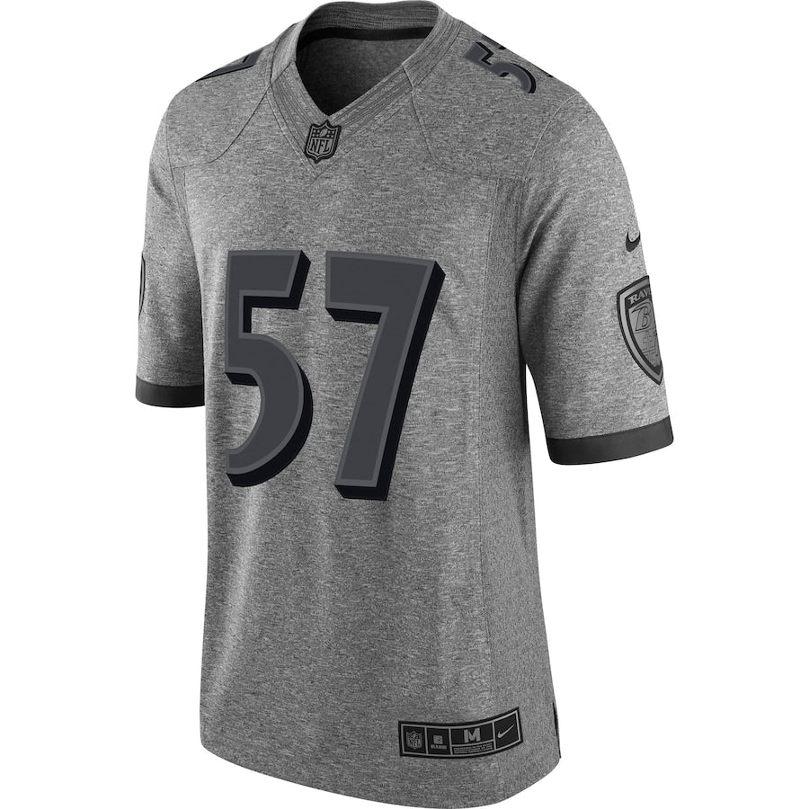 BAL CM Gray Gridiron Gray Limited Jersey rtj football 3974