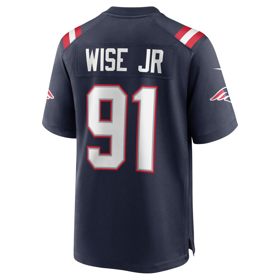 NE DJ Navy Game Jersey rtj football 4045