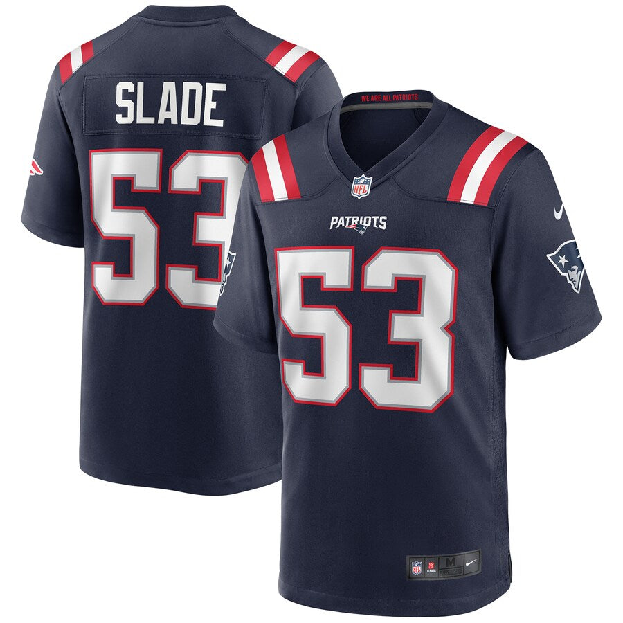 New England Patriots Chris Slade NFL jersey front view
