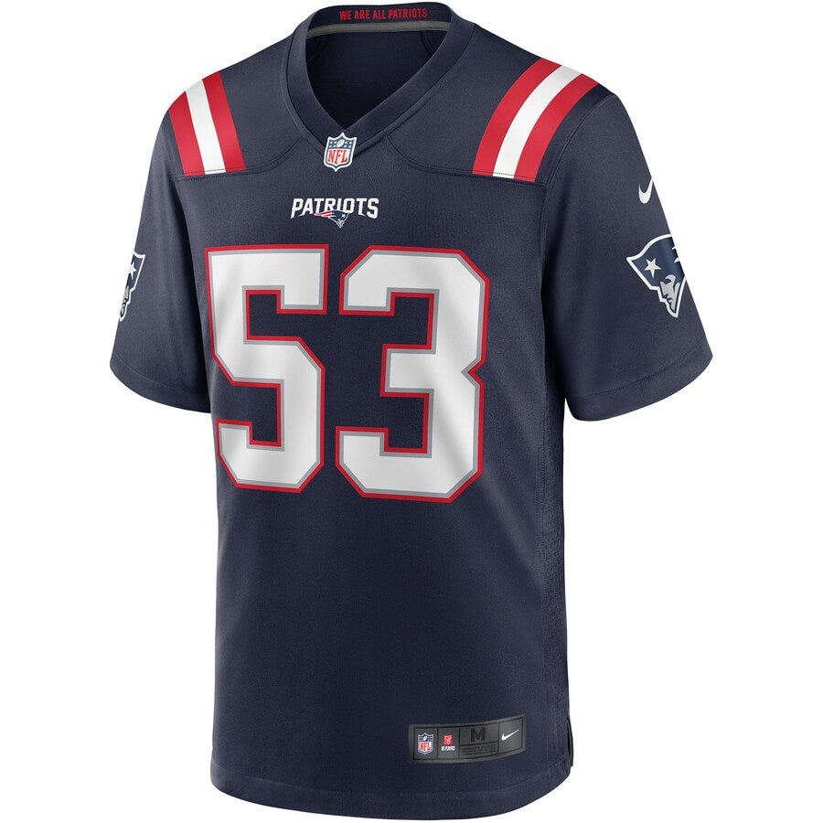 New England Patriots Chris Slade NFL jersey front view