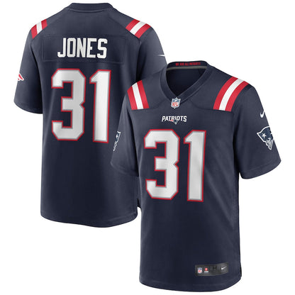 New England Patriots Jonathan Jones NFL jersey front view