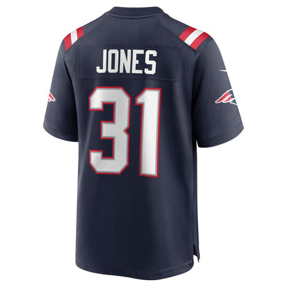 New England Patriots Jonathan Jones NFL jersey front view