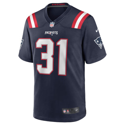 New England Patriots Jonathan Jones NFL jersey front view