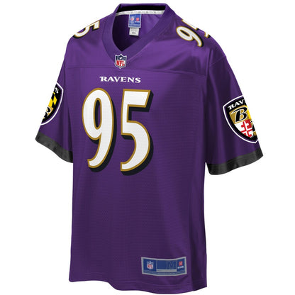 BAL ZS  Pro Line Purple Jersey rtj football 3966