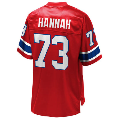 New England Patriots John Hannah NFL jersey front view