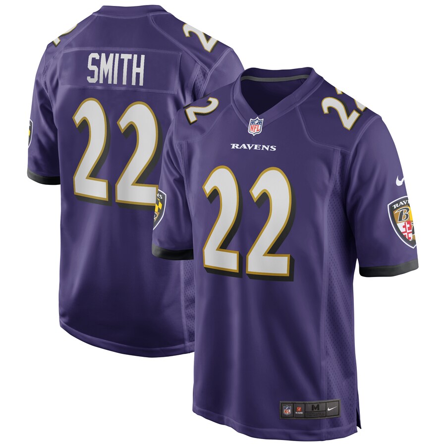 Baltimore Ravens Jimmy Smith NFL jersey front view