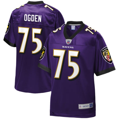 Baltimore Ravens Jonathan Ogden NFL jersey front view