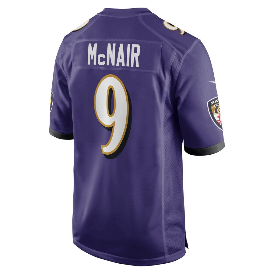 Baltimore Ravens Steve Mcnair NFL jersey front view