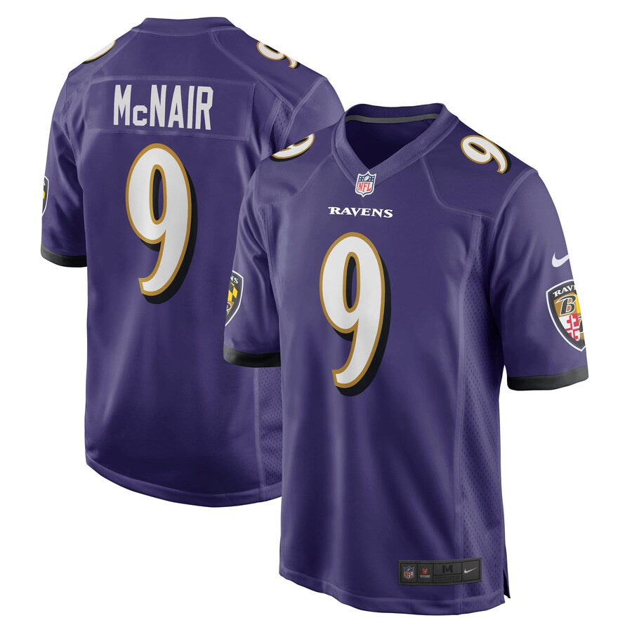 Baltimore Ravens Steve Mcnair NFL jersey front view