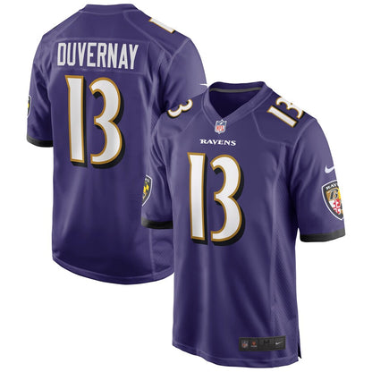 Baltimore Ravens Devin Duvernay NFL jersey front view