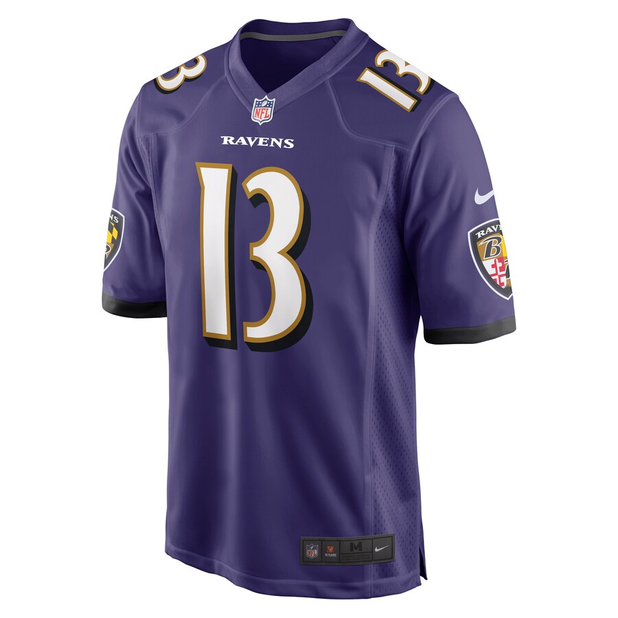 Baltimore Ravens Devin Duvernay NFL jersey front view
