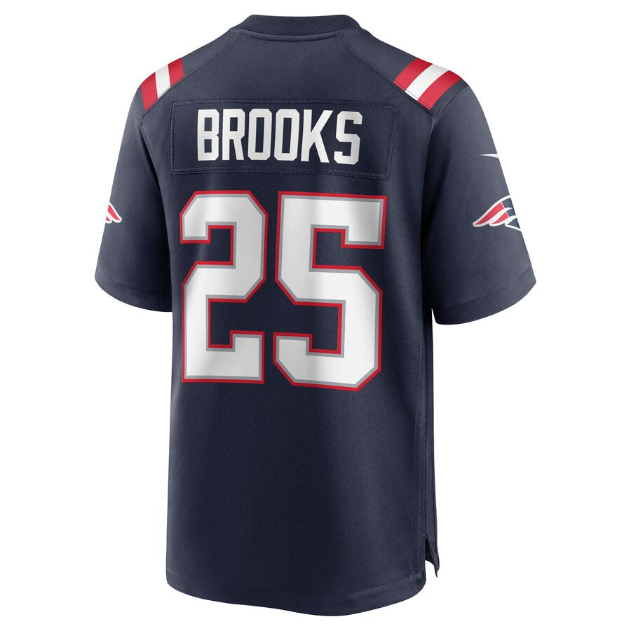 New England Patriots Terrence Brooks NFL jersey front view
