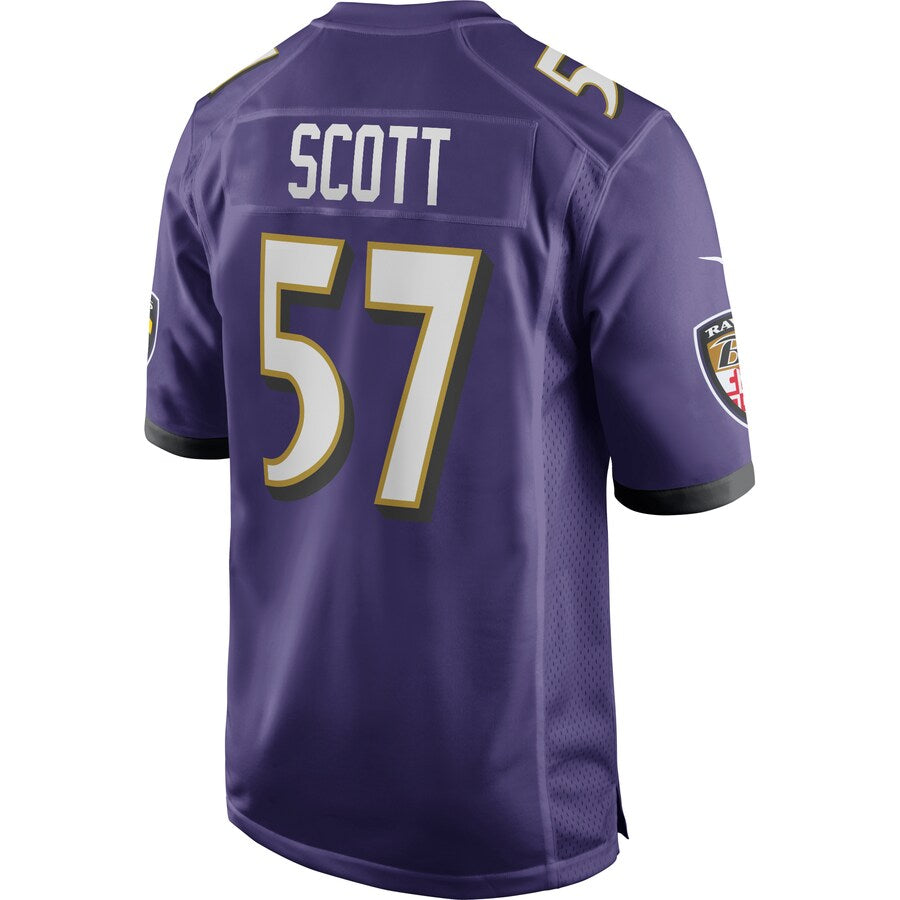 Baltimore Ravens Bart Scott NFL jersey front view
