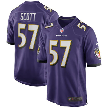 Baltimore Ravens Bart Scott NFL jersey front view