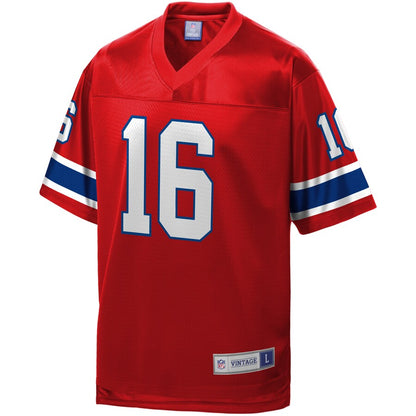New England Patriots Jim Plunkett NFL jersey front view