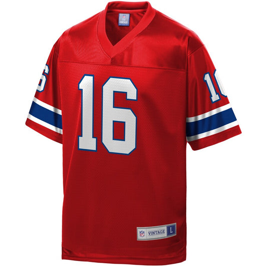 New England Patriots Jim Plunkett NFL jersey front view