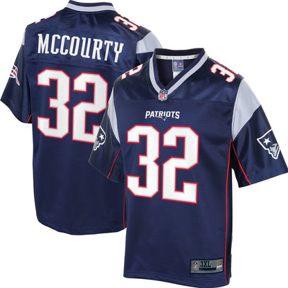 New England Patriots Devin Mccourty Big Tall NFL jersey front view
