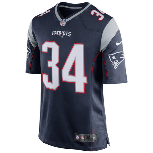 New England Patriots Rex Burkhead NFL jersey front view