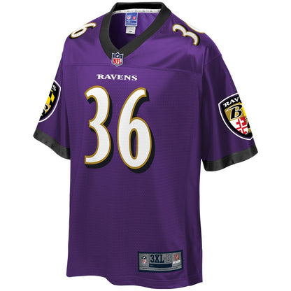 Baltimore Ravens Chuck Clark Big Tall NFL jersey front view