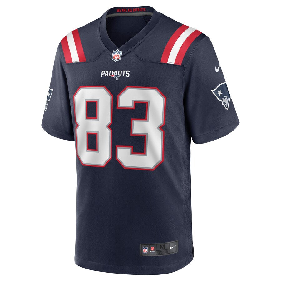 New England Patriots Matt Lacosse NFL jersey front view
