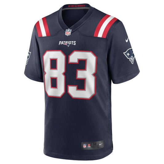 New England Patriots Matt Lacosse NFL jersey front view