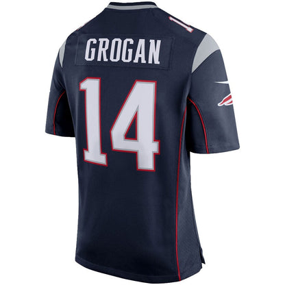 New England Patriots Steve Grogan NFL jersey front view