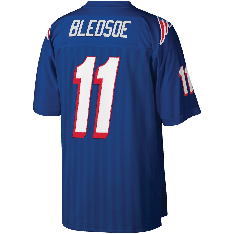 New England Patriots Drew Bledsoe Legacy NFL jersey front view