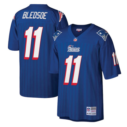 New England Patriots Drew Bledsoe Legacy NFL jersey front view