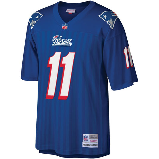 New England Patriots Drew Bledsoe Legacy NFL jersey front view