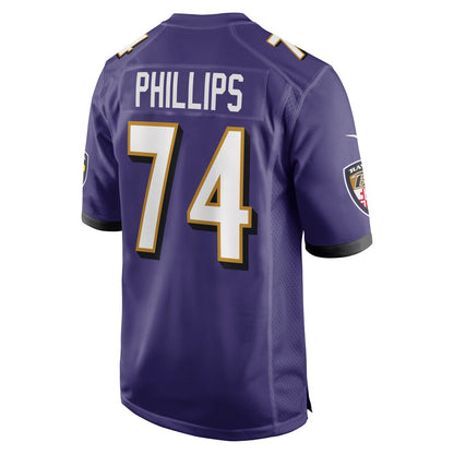 Baltimore Ravens Tyre Phillips NFL jersey front view
