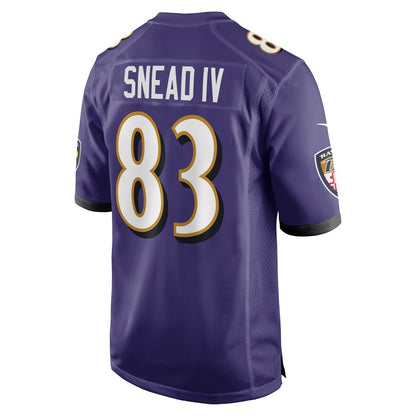 Baltimore Ravens Willie Snead IV NFL jersey front view