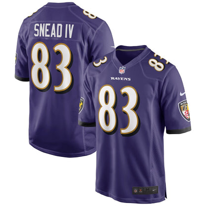 Baltimore Ravens Willie Snead IV NFL jersey front view