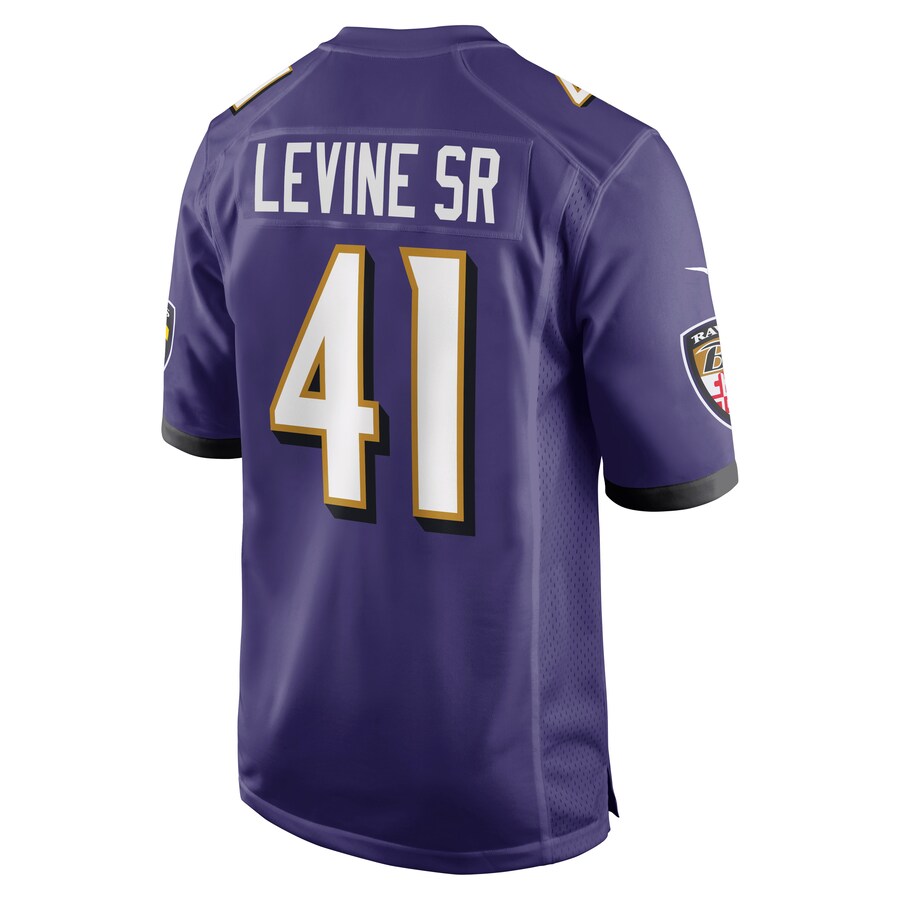 Baltimore Ravens Anthony Levine Sr NFL jersey front view