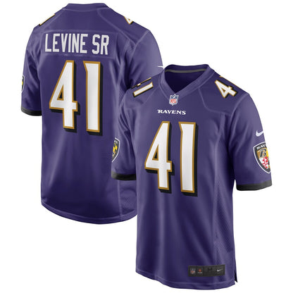 Baltimore Ravens Anthony Levine Sr NFL jersey front view