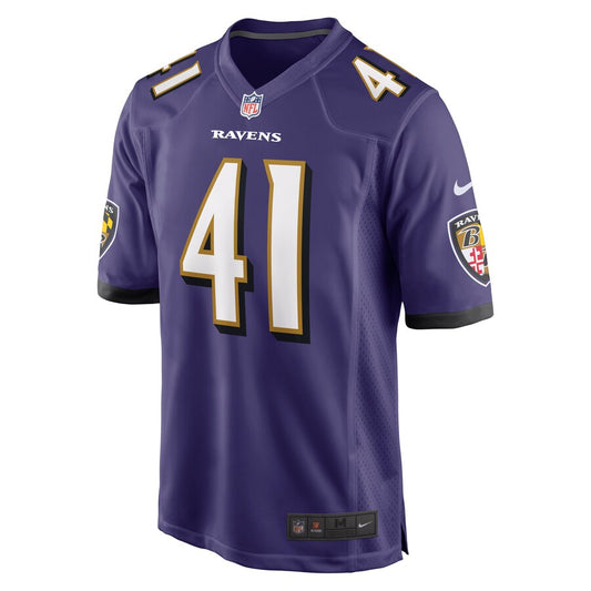 Baltimore Ravens Anthony Levine Sr NFL jersey front view