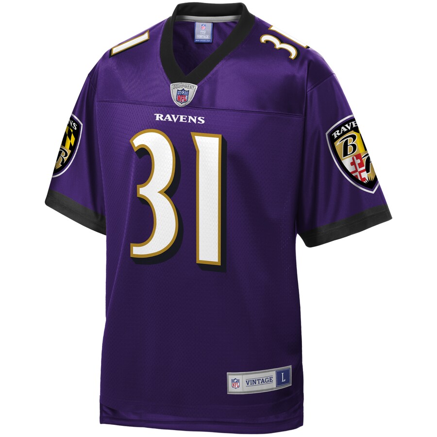Baltimore Ravens Jamal Lewis NFL jersey front view