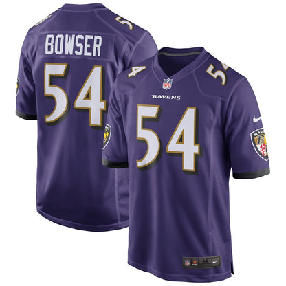 Baltimore Ravens Tyus Bowser NFL jersey front view