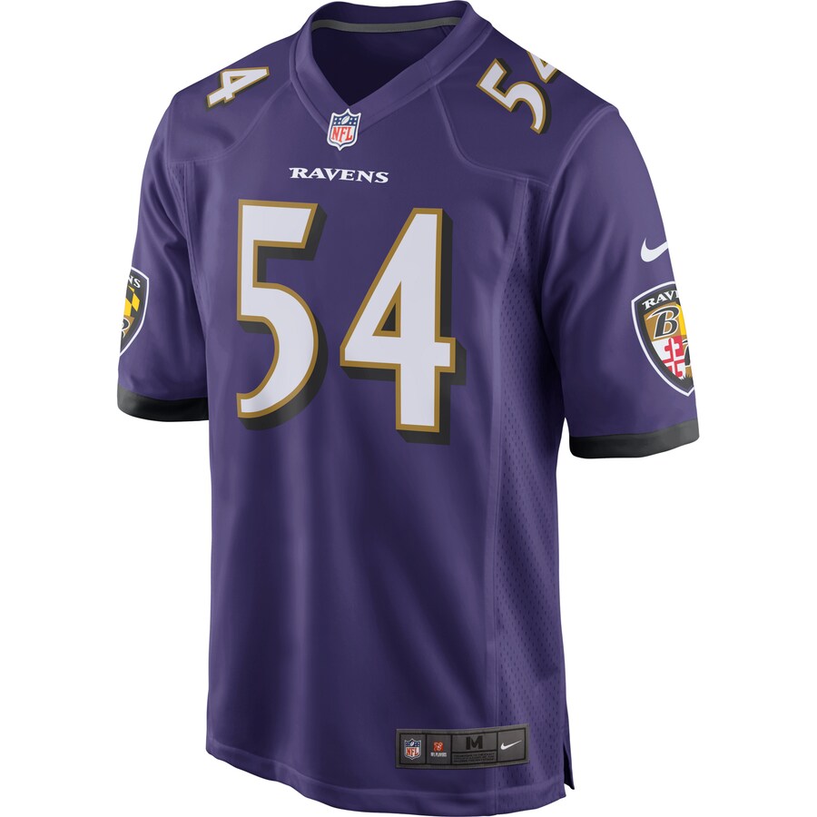 Baltimore Ravens Tyus Bowser NFL jersey front view