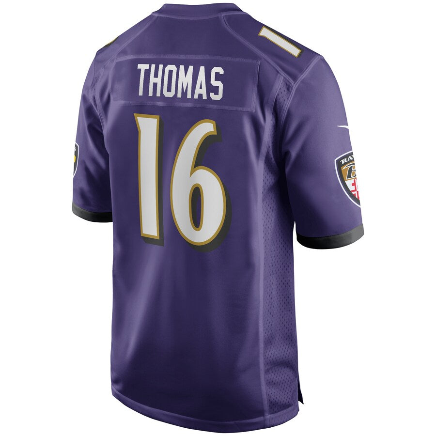 Baltimore Ravens Deanthony Thomas NFL jersey front view