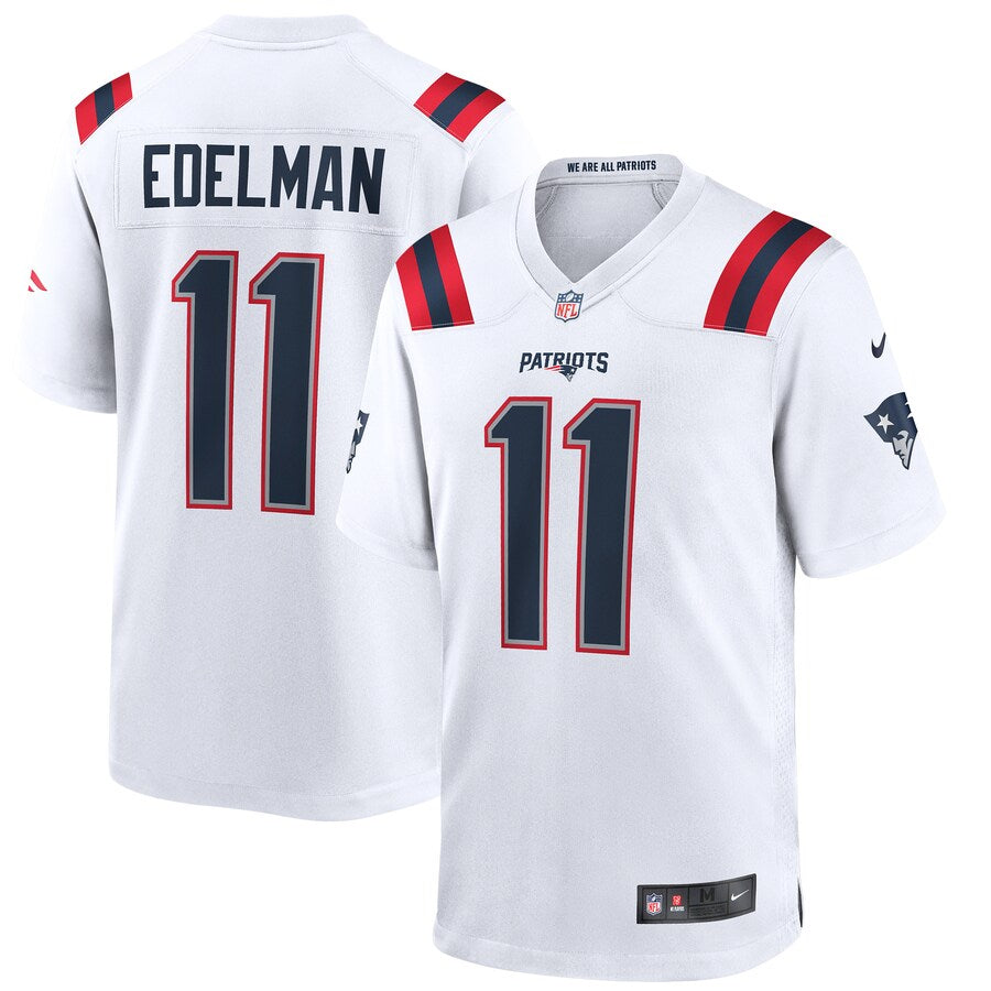 New England Patriots Julian Edelman NFL jersey front view