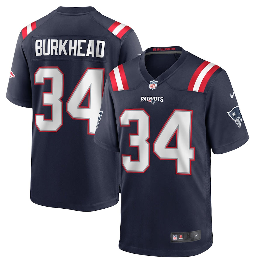 New England Patriots Rex Burkhead NFL jersey front view