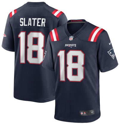 New England Patriots Matthew Slater NFL jersey front view