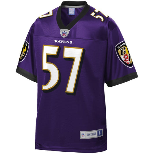Baltimore Ravens Bart Scott NFL jersey front view